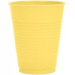 Creative Converting 139180154 Mimosa Yellow 2-Ply Beverage Napkin - 600/Case Creative Converting 139180154 Mimosa Yellow 2-Ply Beverage Napkin - 600/Case