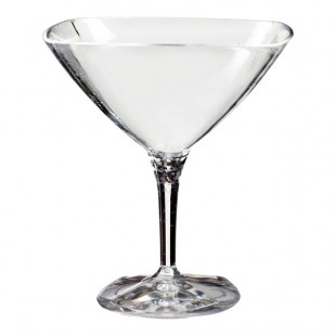 Solia 1.9 oz. Clear Plastic Mini Martini Cup - 300/Case