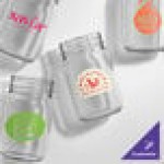 Tossware POP 20 oz. Customizable Plastic Mason Jar - 126/Case
