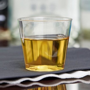 Fineline Quenchers 401-CL 1 oz. Clear Hard Plastic Shot Cup - 2,500/Case