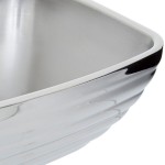 Vollrath 47619 24 oz. Stainless Steel Double Wall Square Beehive Serving Bowl Vollrath 47619 24 oz. Stainless Steel Double Wall Square Beehive Serving Bowl