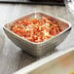 Vollrath 47619 24 oz. Stainless Steel Double Wall Square Beehive Serving Bowl Vollrath 47619 24 oz. Stainless Steel Double Wall Square Beehive Serving Bowl