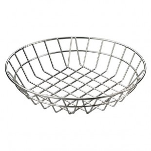 American Metalcraft WISS12 Stainless Steel Round Wire Basket 12 American Metalcraft WISS12 Stainless Steel Round Wire Basket 12