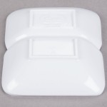 GET 037-W Water Lily 2 oz. White Twin Melamine Sauce Dish - 24/Case GET 037-W Water Lily 2 oz. White Twin Melamine Sauce Dish - 24/Case