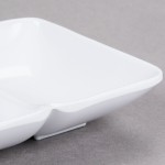 GET 037-W Water Lily 2 oz. White Twin Melamine Sauce Dish - 24/Case GET 037-W Water Lily 2 oz. White Twin Melamine Sauce Dish - 24/Case