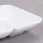 GET 037-W Water Lily 2 oz. White Twin Melamine Sauce Dish - 24/Case GET 037-W Water Lily 2 oz. White Twin Melamine Sauce Dish - 24/Case
