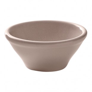 Heart & Soul Pine 2.4 oz. Round Blush Porcelain Ramekin - 6/Case