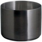 Front of the House Soho 9 oz. Brushed Stainless Steel Round Ramekin - 12/Case Front of the House Soho 9 oz. Brushed Stainless Steel Round Ramekin - 12/Case