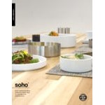 Front of the House Soho 9 oz. Brushed Stainless Steel Round Ramekin - 12/Case Front of the House Soho 9 oz. Brushed Stainless Steel Round Ramekin - 12/Case