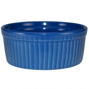 International Tableware Cancun 8 oz. Light Blue Stoneware Fluted Ramekin - 36/Case International Tableware Cancun 8 oz. Light Blue Stoneware Fluted Ramekin - 36/Case