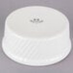 Tuxton BWX-2104 21 oz. White China Souffle / Ramekin with Swirl Sides - 12/Case