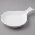 Tuxton BWX-2104 21 oz. White China Souffle / Ramekin with Swirl Sides - 12/Case