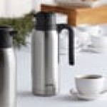 Thermos FN362 32 oz. Stainless Steel Vacuum Insulated Carafe with Twist Top by Arc Cardinal