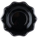 Cambro SRB5CW110 Camwear® 5 oz. Black Polycarbonate Swirl Bowl - 24/Case