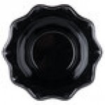 Cambro SRB5CW110 Camwear® 5 oz. Black Polycarbonate Swirl Bowl - 24/Case