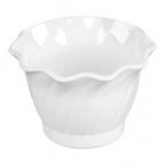 Cambro SRB5CW110 Camwear® 5 oz. Black Polycarbonate Swirl Bowl - 24/Case
