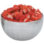 Vollrath 47687 Fluted Double Wall Round 3.4 Qt. Serving Bowl Vollrath 47687 Fluted Double Wall Round 3.4 Qt. Serving Bowl