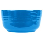 TableCraft CW3180SBL 6.75 Qt. Sky Blue Cast Aluminum Fruit Bowl TableCraft CW3180SBL 6.75 Qt. Sky Blue Cast Aluminum Fruit Bowl