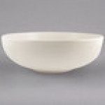 Homer Laughlin from Steelite International HL18500 Unique 2.1 Qt. Ivory (American White) China Bistro Bowl - 6/Case