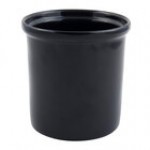 Bon Chef 9203 2.5 Qt. Pewter-Glo Cast Aluminum Salad Dressing Bowl / Condiment Pot