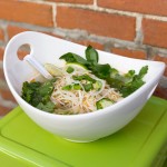 10 Strawberry Street WTR-11CUTOUTBWL Whittier 1.5 Qt. White Porcelain Curve Bowl with Cut Outs - 8/Pack