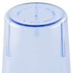 Cambro 2000P2401 Colorware 22 oz. Slate Blue Customizable SAN Plastic Tumbler - 24/Case Cambro 2000P2401 Colorware 22 oz. Slate Blue Customizable SAN Plastic Tumbler - 24/Case