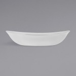 Libbey DRI-16-DME Driftstone 115 oz. Driftwood Organic Melamine Coupe Serving Bowl - 6/Case