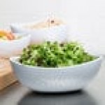 GET CS-1198-CN-W Coralline 4 Qt. White Freestyle Triangle Melamine Bowl - 3/Case GET CS-1198-CN-W Coralline 4 Qt. White Freestyle Triangle Melamine Bowl - 3/Case