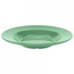 GET B-45-FG Diamond Mardi Gras 10 oz. Rainforest Green Melamine Bowl - 24/Case