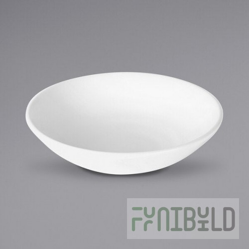 Elite Global Solutions Monet 16 oz. White Melamine Bowl B427067-W - 6/Case