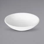 Elite Global Solutions Monet 16 oz. White Melamine Bowl B427067-W - 6/Case Elite Global Solutions Monet 16 oz. White Melamine Bowl B427067-W - 6/Case