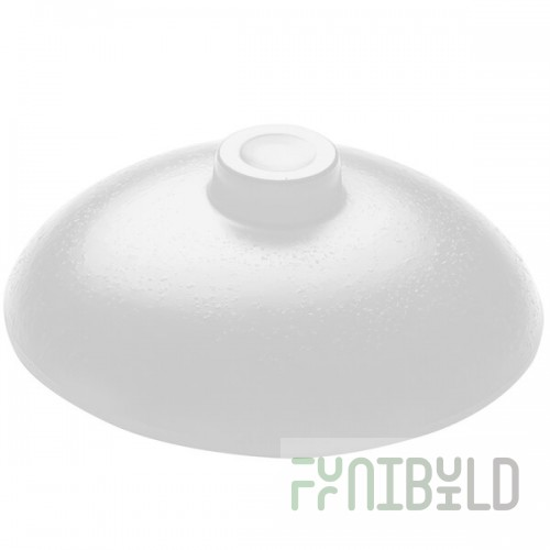 Elite Global Solutions JWC4004 Zen White Lid for 9 oz. Soup Bowl - 6/Case
