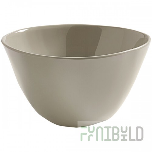 American Metalcraft Crave 40 oz. Shadow Melamine Bowl