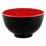 Elite Global Solutions JW92T Karma 1.38 Qt. Two-Tone Ebony / Sand Bowl - 6/Case Elite Global Solutions JW92T Karma 1.38 Qt. Two-Tone Ebony / Sand Bowl - 6/Case
