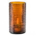 Hollowick 42517DA Typhoon Dark Amber Glass Mid-Size Clear Cylinder Lamp Hollowick 42517DA Typhoon Dark Amber Glass Mid-Size Clear Cylinder Lamp