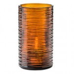 Hollowick 42517DA Typhoon Dark Amber Glass Mid-Size Clear Cylinder Lamp Hollowick 42517DA Typhoon Dark Amber Glass Mid-Size Clear Cylinder Lamp