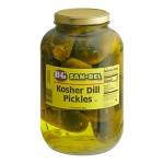 B&G San-Del 1 Gallon Whole Kosher Dill Pickles - 4/Case B&G San-Del 1 Gallon Whole Kosher Dill Pickles - 4/Case