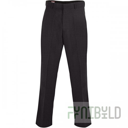 National Patrol by Henry Segal Men's Gray Flat Front Suit Pants - 28