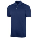 National Patrol by Henry Segal Unisex Customizable Navy Blue Short Sleeve Moisture Wicking Polo Shirt with UV Protection - Polyester Mesh -XL
