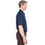 National Patrol by Henry Segal Unisex Customizable Navy Blue Short Sleeve Moisture Wicking Polo Shirt with UV Protection - Polyester Mesh -XL