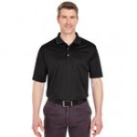 National Patrol by Henry Segal Unisex Customizable Navy Blue Short Sleeve Moisture Wicking Polo Shirt with UV Protection - Polyester Mesh -XL
