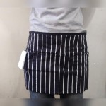 Choice Navy Blue Poly-Cotton Standard Waist Apron with 3 Pockets - 12 Choice Navy Blue Poly-Cotton Standard Waist Apron with 3 Pockets - 12