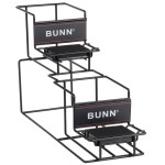 Bunn 35728.0000 UNIV-2 APR Two Tier Two Pot Universal Airpot Rack Bunn 35728.0000 UNIV-2 APR Two Tier Two Pot Universal Airpot Rack