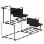 Bunn 35728.0000 UNIV-2 APR Two Tier Two Pot Universal Airpot Rack Bunn 35728.0000 UNIV-2 APR Two Tier Two Pot Universal Airpot Rack
