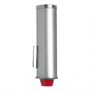 Dispense-Rite Stainless Steel Surface-Mount Portion Cup Dispenser SFL-ADJ