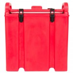 Cambro 250LCD158 Camtainer® 2.5 Gallon Hot Red Insulated Beverage Dispenser