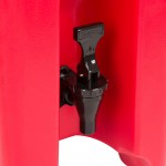 Cambro 250LCD158 Camtainer® 2.5 Gallon Hot Red Insulated Beverage Dispenser