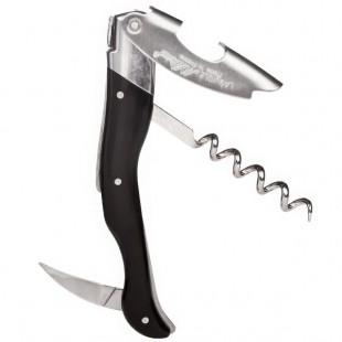 Laguiole Millesime from Steelite International Corkscrew with Black Horn ABS Handle 3330 Laguiole Millesime from Steelite International Corkscrew with Black Horn ABS Handle 3330