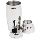 Vollrath 47622 22 oz. Stainless Steel 3-Piece Cobbler Cocktail Shaker