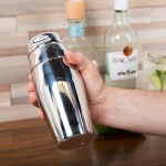 Vollrath 47622 22 oz. Stainless Steel 3-Piece Cobbler Cocktail Shaker